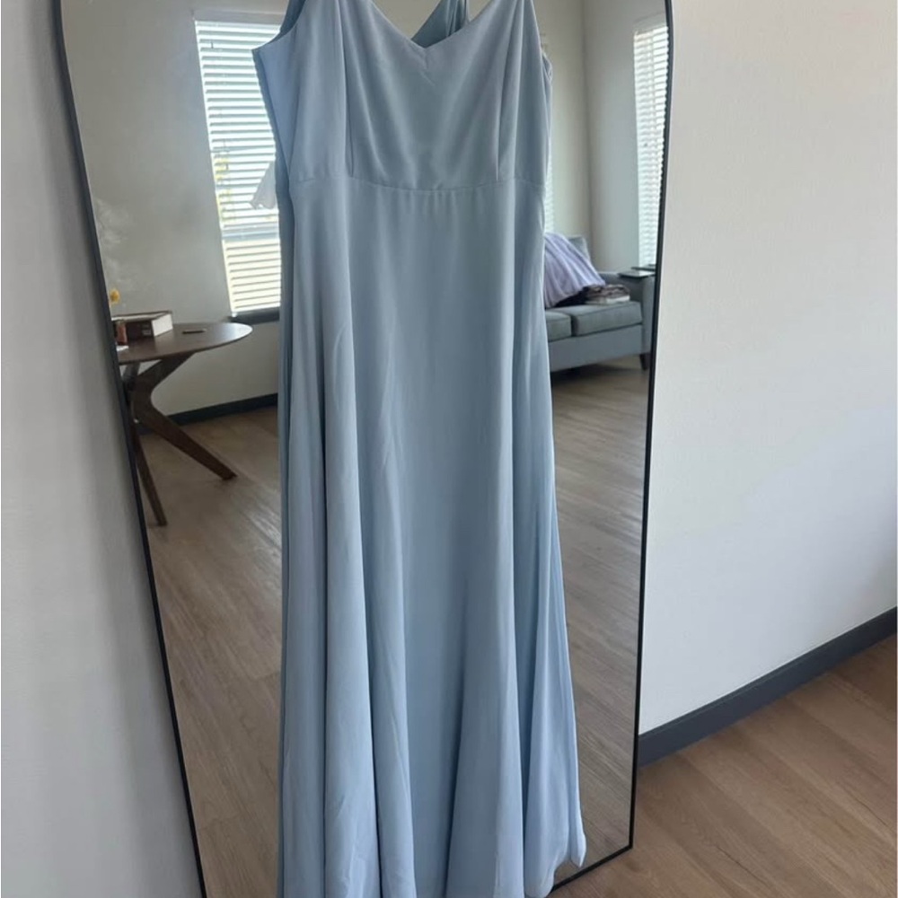 Show Me Your MuMu Light Blue Maxi Dress